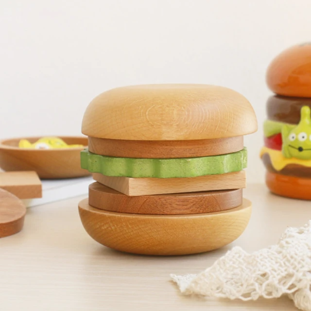 無印木質漢堡隔熱墊