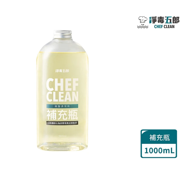 淨毒五郎 碗盤清潔劑補充瓶 1000ml/瓶