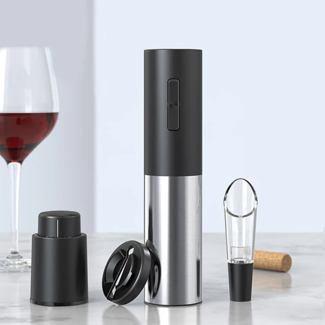 典藏紅酒電動開瓶器4件組