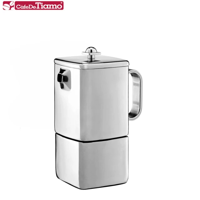 Tiamo 515 方型速拆義式摩卡壺-三杯份(HA2275)