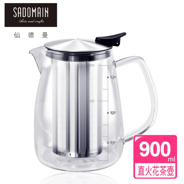 仙德曼 SADOMAIN 直火花茶壺 900ml