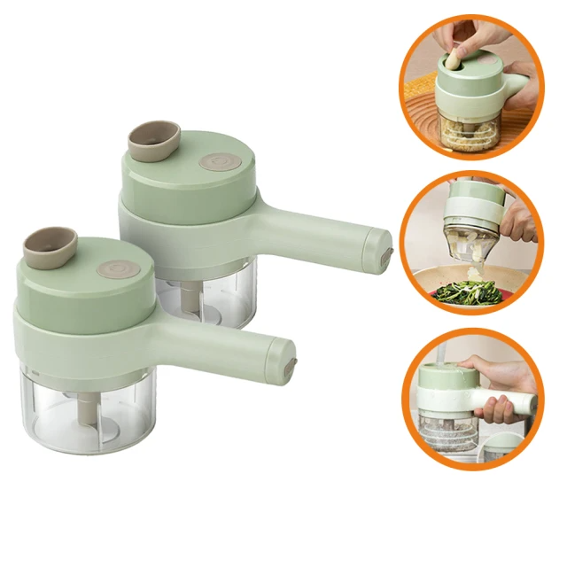 ROYAL LOCKE 全套無線電動攪蒜切菜神器(超值2組)