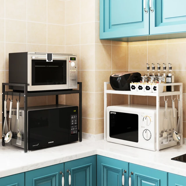 新昇級版廚房加大耐重伸縮置架