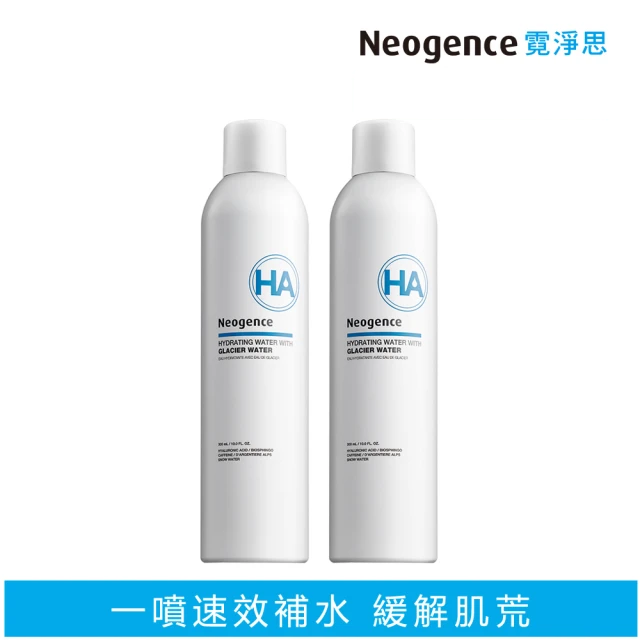 Neogence 霓淨思 玻尿酸舒活噴霧水 300ml*2瓶