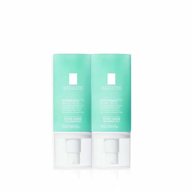 理膚寶水 全日長效玻尿酸修護保濕乳-潤澤型 50ml*2入