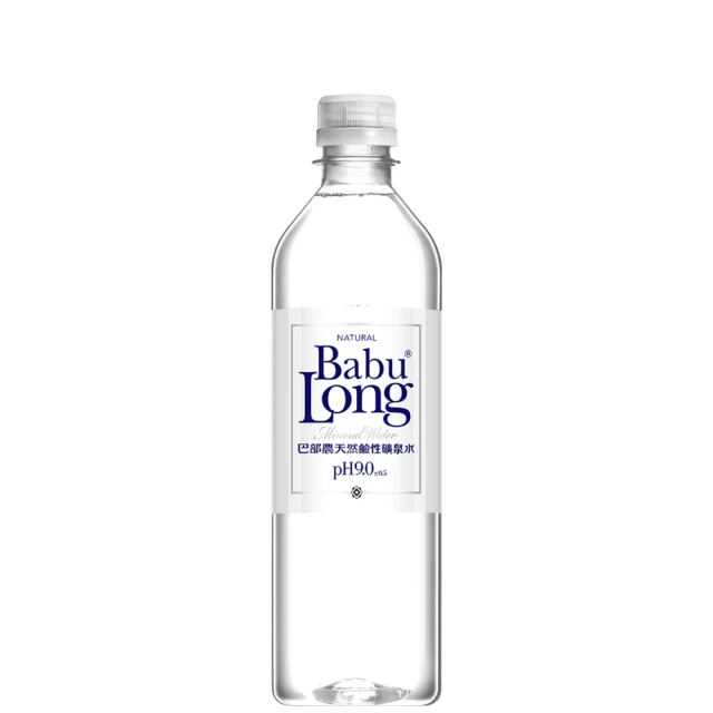 巴部農 天然鹼性礦泉水 510ml 24入