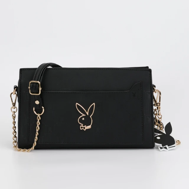 PLAYBOY 斜背包 Brilliant系列(黑色)