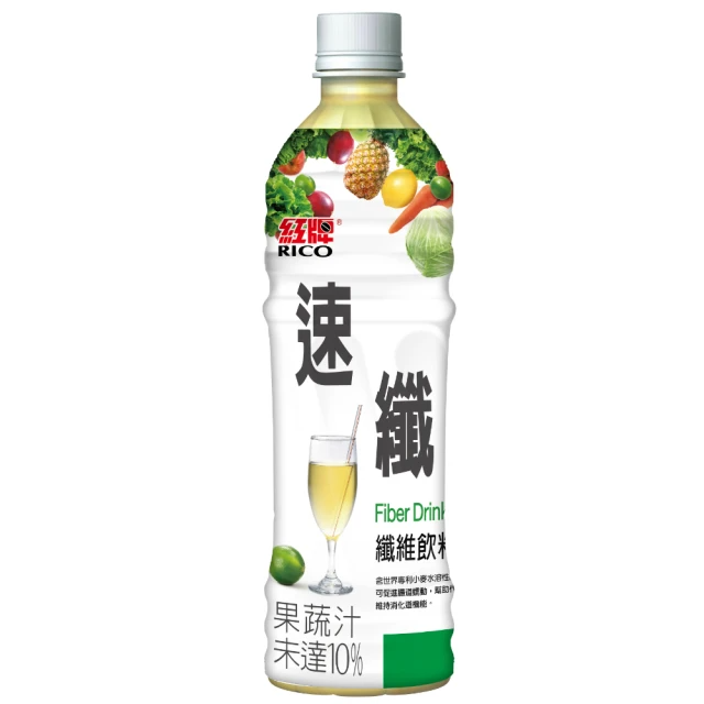 紅牌 速纖纖維飲料495mlx4入/組