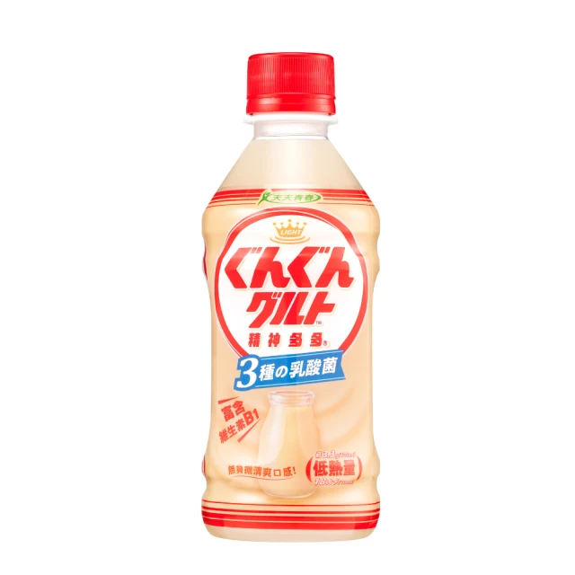 精神多多LIGHT乳酸菌飲料300mlx24入/箱