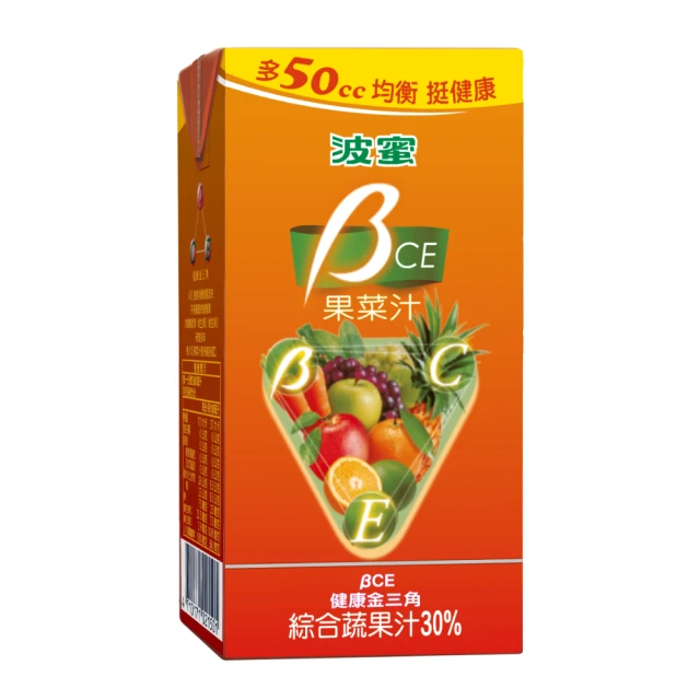 波蜜 果菜βCE飲料300mlx24入/箱