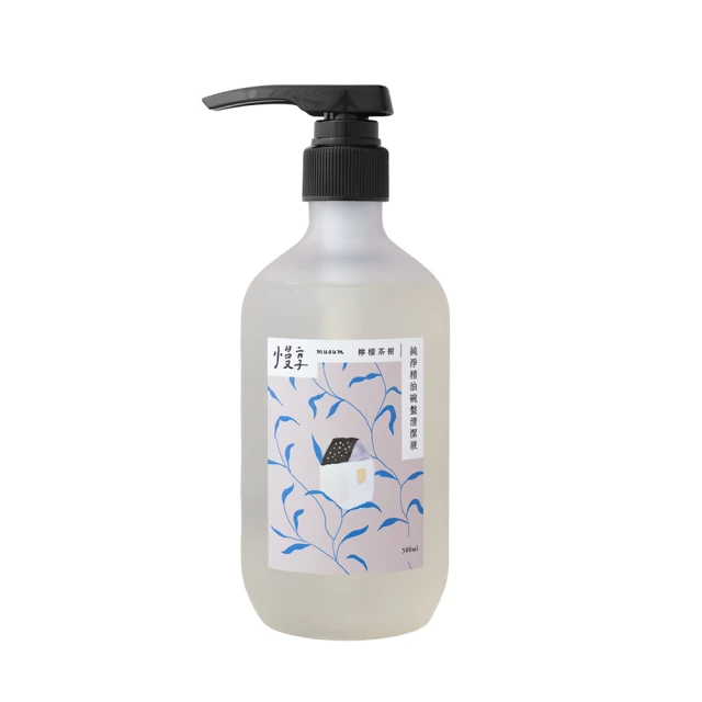 【musum 慢享】純淨精油碗盤清潔液500ml*1