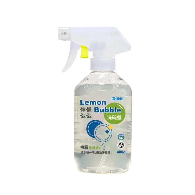 【清淨海】檸檬泡泡碗盤洗滌噴霧 400g