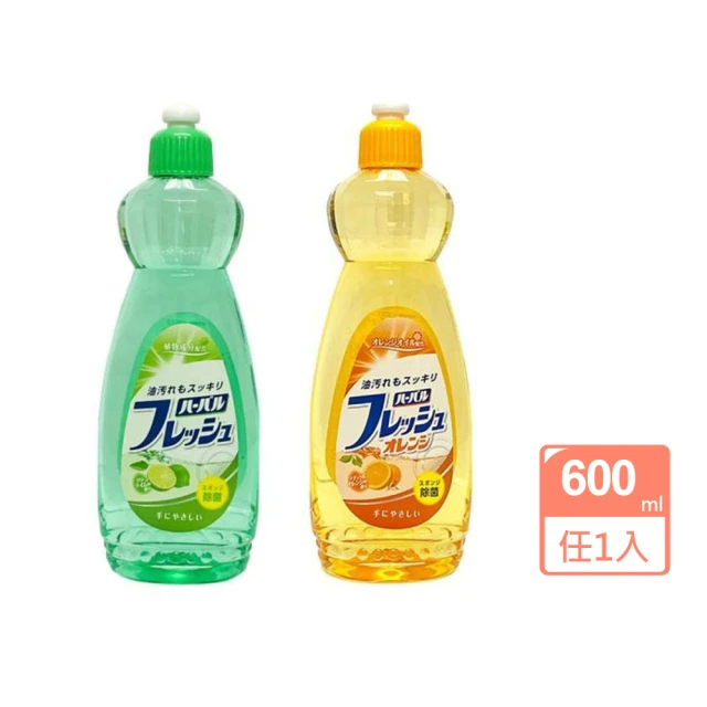 【日本MITSUEI】三井天然洗碗精600ml任選1入(青檸檬/柳橙)