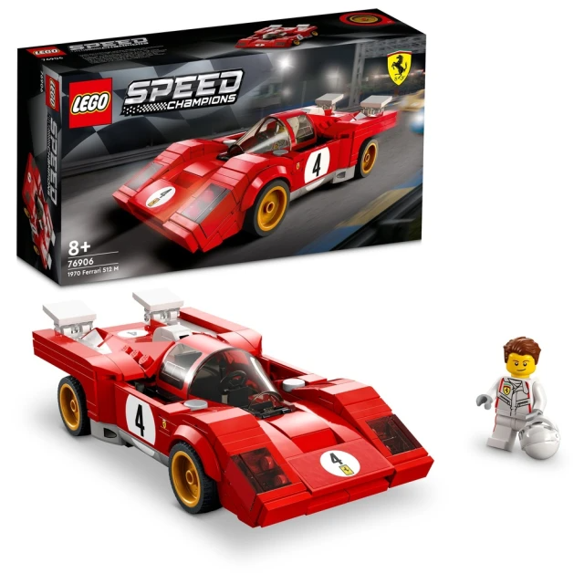 LEGO 樂高 極速賽車系列 76906 1970 Ferrari 512 M