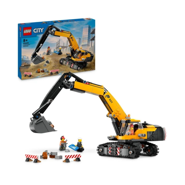 LEGO 樂高 城市系列 60420 工程挖掘機
